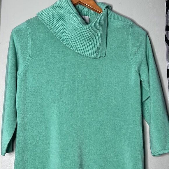 Knit by Hampshire studio 100% acrylic sweater with three-quarter sleeves - Picture 5 of 12